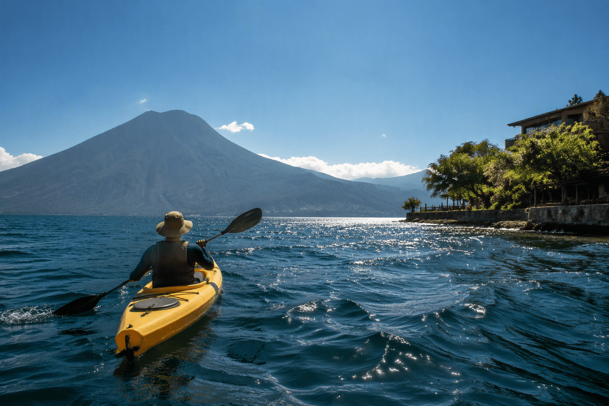 D5 Atitlán villages—MD: weaving; O: kayak; S: hostels
