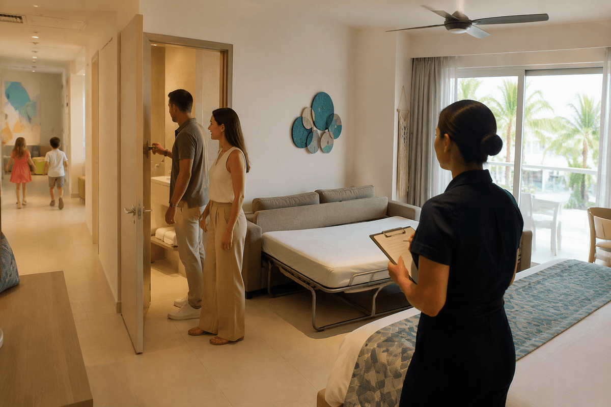 Resort walkthrough: rooms, dining, and spaces