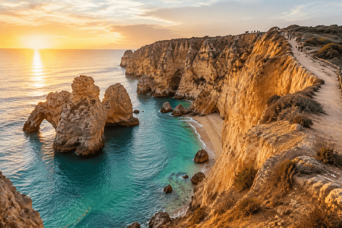 Days 7–9: Algarve coastlines and coves